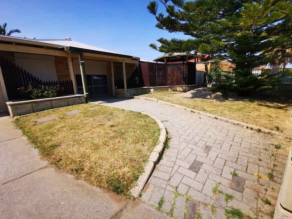 Ballajura Front Yard — before