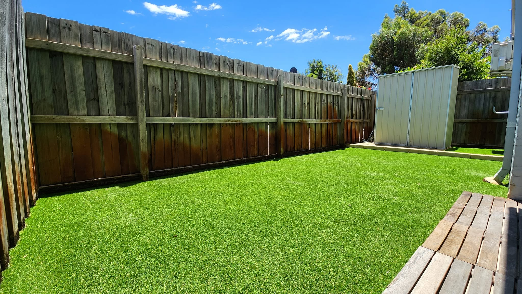 Maylands Backyard Turf — after